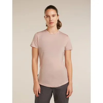 Icebreaker W Mer 125 Cool-Lite Sphere III SS Tee – PINK QUARTZ