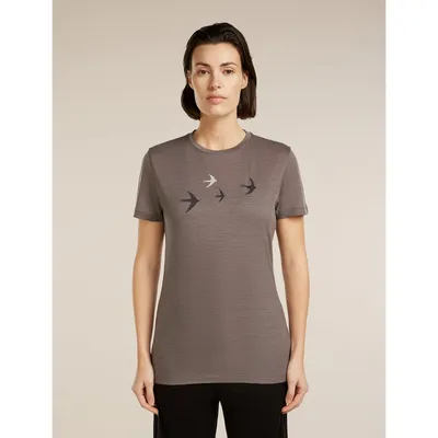 Icebreaker W Mer 150 Tech Lite SS Tee Bird Transit – PORCINI