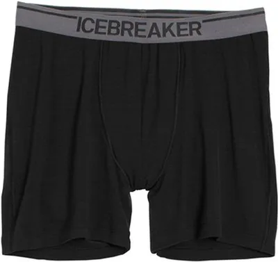 Icebreaker Men Merino 150 Anatomica Boxers – BLACK