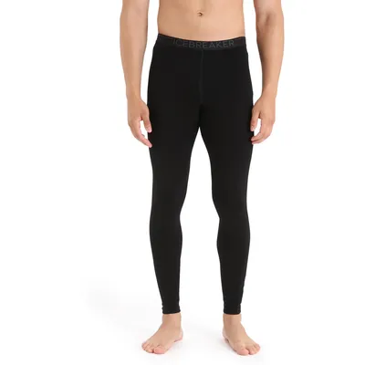 Icebreaker M 260 Tech Leggings – BLACK