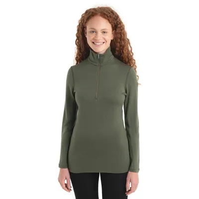 Icebreaker Women 260 Tech LS Half Zip – LODEN