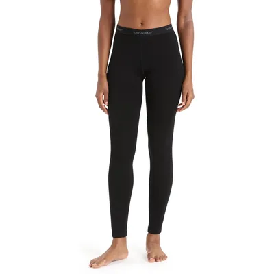 Icebreaker Women Merino 260 Tech Leggings – BLACK
