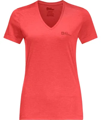 Jack Wolfskin CROSSTRAIL T WOMEN – Vibrant Red