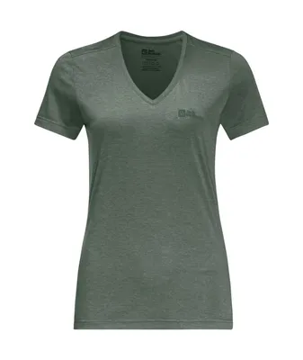 Jack Wolfskin CROSSTRAIL T WOMEN – eucalyptus