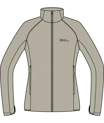 Jack Wolfskin ROTWAND FZ W – seal