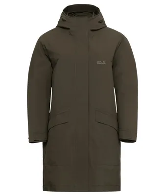 Jack Wolfskin WINTERDUNE 3IN1 COAT W – obsidian moss