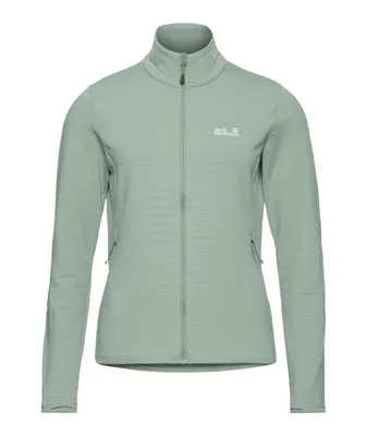 Jack Wolfskin LITESTRIDE FZ W – green zinnia