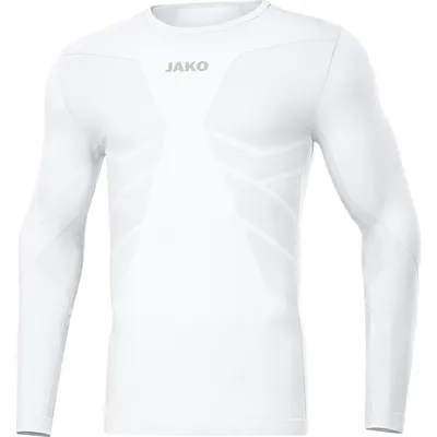Jako Longsleeve Comfort 2.0 – WEIß
