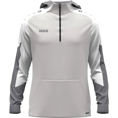 Jako Zip Hoodie Dynamic – hellgrau/weiß/grau