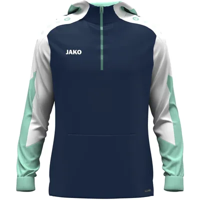 Jako Zip Hoodie Dynamic – marine/weiß/minze