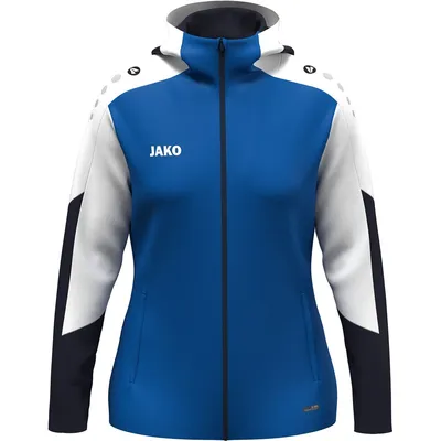 Jako Kapuzenjacke Dynamic Damen – royal/weiß/marine