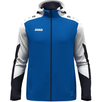 Jako Kapuzenjacke Dynamic – royal/weiß/marine