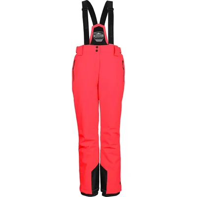 Killtec KSW 249 Skihose mit Trägern Damen – NEON-CORAL