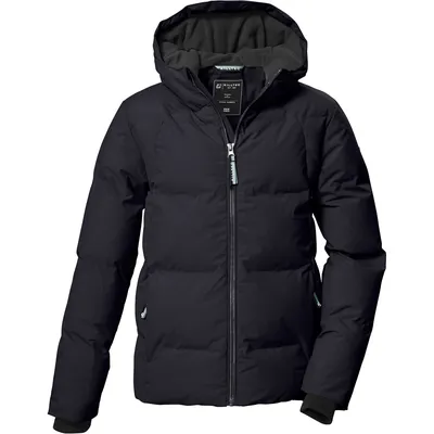 Killtec KOW 357 Steppjacke mit Kapuze Mädchen – SCHWARZ BLAU