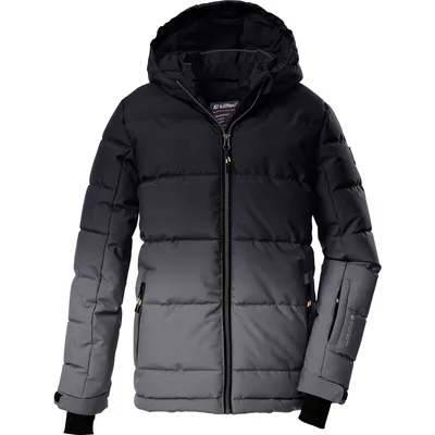 Killtec KSW 382 Ski-Steppjacke Jungen – mittelgrau
