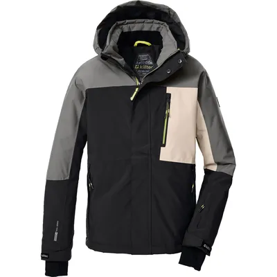 Killtec KSW 200 Skijacke Jungen – SCHWARZ/DUNKELSTEIN