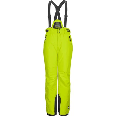 Killtec KSW 214 Skihose mit Latz Jungen – neon-gelb