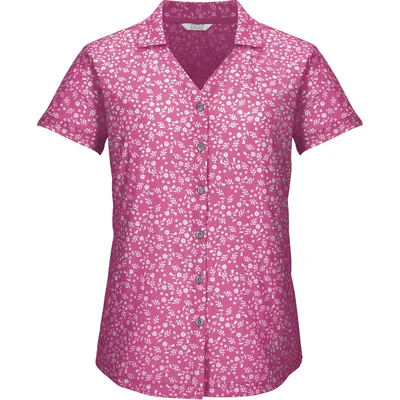 Killtec KOS 86 WVN SHRT Funktionsbluse Damen – MAGENTA