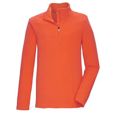 Killtec KSW 139 Fleeceshirt Jungen – SHOCKING ORANGE