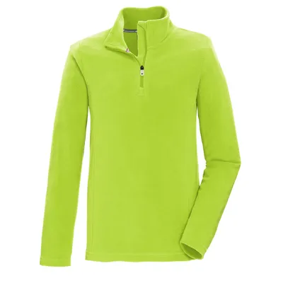 Killtec KSW 139 Fleeceshirt Jungen – Limette