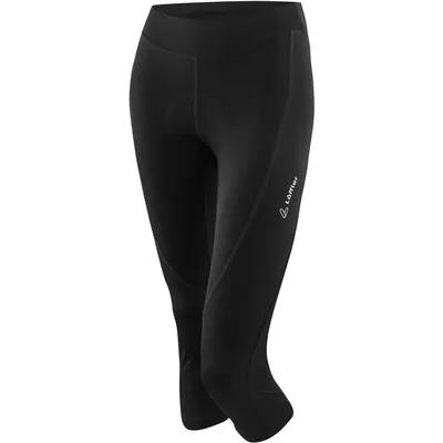 Löffler W 3/4 BIKE TIGHTS TOUR II – BLACK