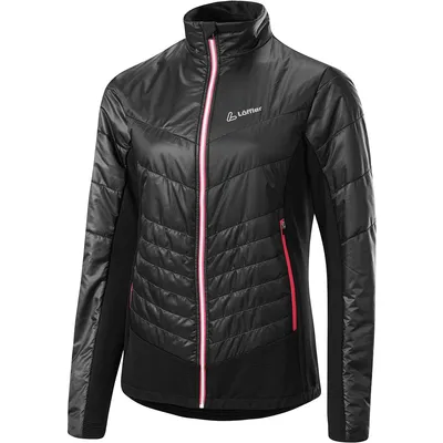 Löffler W HYBRIDJACKET PL60 – BLACK/ROUGE RED