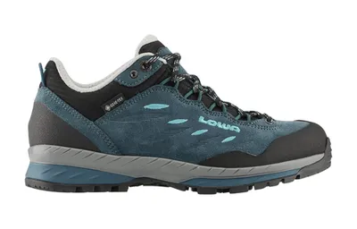 Lowa Delago GORE-TEX LO Wanderschuh Damen – petrol/aquamarin