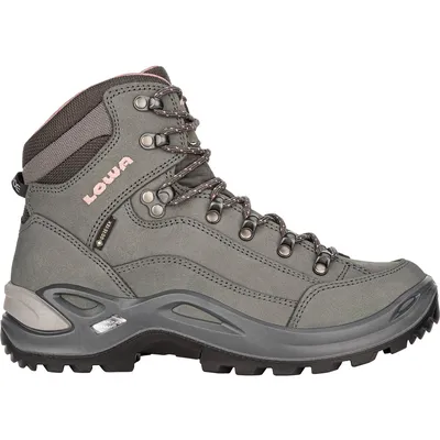 Lowa Renegade GORE-TEX Mid Wanderschuh Damen – GRAPHIT/ROSE