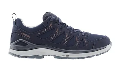 Lowa Innox Evo II GORE-TEX Wanderschuh Damen – navy/rotholz