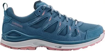 Lowa Innox Evo II GORE-TEX Wanderschuh Damen – stahlblau/altrosa