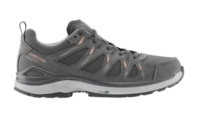 Lowa Innox Evo II GORE-TEX Wanderschuh Damen – asphalt/lachs