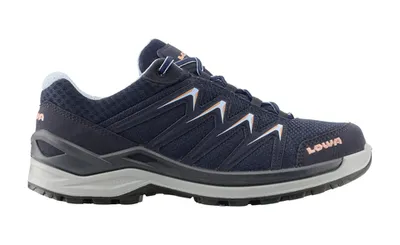 Lowa Innox Pro GORE-TEX LO Wanderschuh Damen – navy/lachs