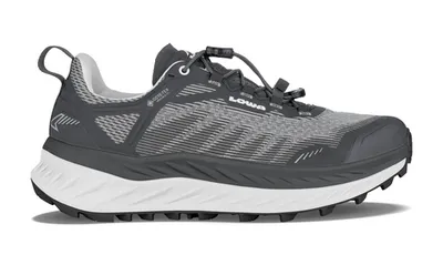 Lowa Fortux GORE-TEX Laufschuh Damen – schwarz/weiß