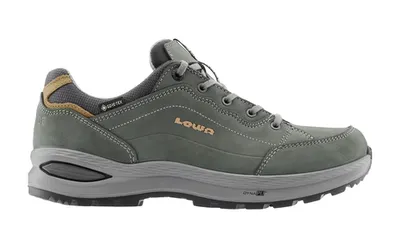 Lowa Renegade Evo GORE-TEX LO Wanderschuh Damen – graphit/aprikose