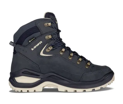 Lowa Renegade Evo GORE-TEX Mid Wanderschuh Damen – schieferblau/dune