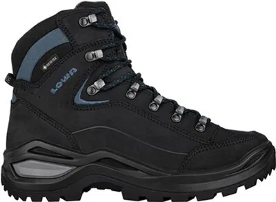 Lowa Renegade Evo GORE-TEX Mid Wanderschuh Damen – Schwarz / Blau