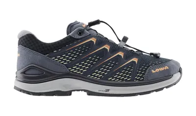 Lowa Meadow GORE-TEX LO SL Wanderschuh Damen – stahlblau/pfirsich**