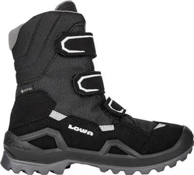 Lowa Milo Evo GORE-TEX HI Freizeitstiefel Kinder – Schwarz / Grau