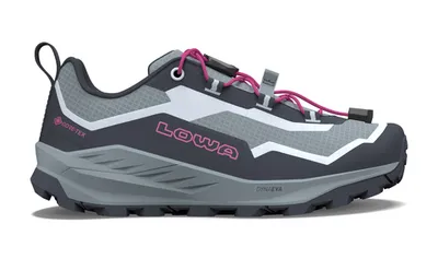 Lowa Trailux GORE-TEX LO Wanderschuh Kinder – navy/rauchblau