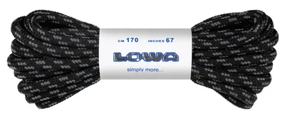 Lowa SCHNÜRSENKEL TREKKING 170 – schwarz