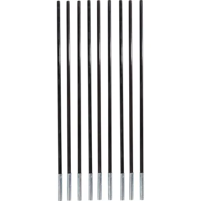 McKinley Zeltkleinteile FIBERGLASS POLES 455CM – SCHWARZ