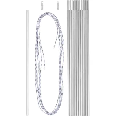 McKinley Zeltkleinteile ALUMINIUM POLE 8.5 mm – SILBER