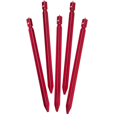 McKinley Zeltkleinteile Hering Y-Form eloxierter – ROT