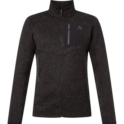 McKinley He.-Unterjacke Skeena II ux – Schwarz meliert