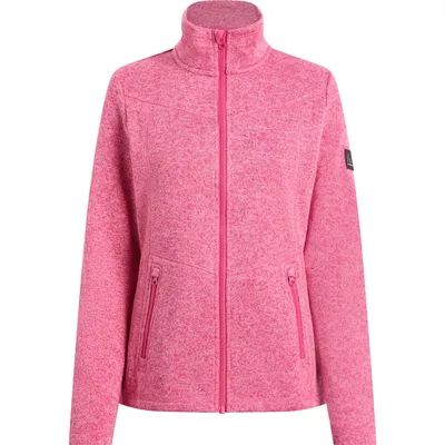 McKinley Da.-Unterjacke Rubin III wms – Dunkelpink meliert