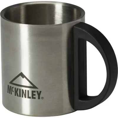 McKinley Becher Edelstahl Doppelwandig 0,2L – SILBER