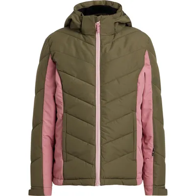 McKinley Mä.-Jacke Grüti gls – Dunkeloliv / Dunkelrosa