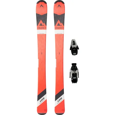 McKinley Ki.-Ski-Set Team 7 geschraubt – RED LIGHT/ BLACK/ WH