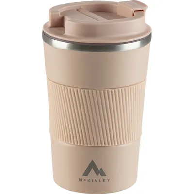 McKinley Becher Thermo 0,35L Sil.-Band – Rosa