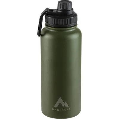 McKinley Trinkflasche Vacuum 1L Schraubverschl – GREEN DARK
